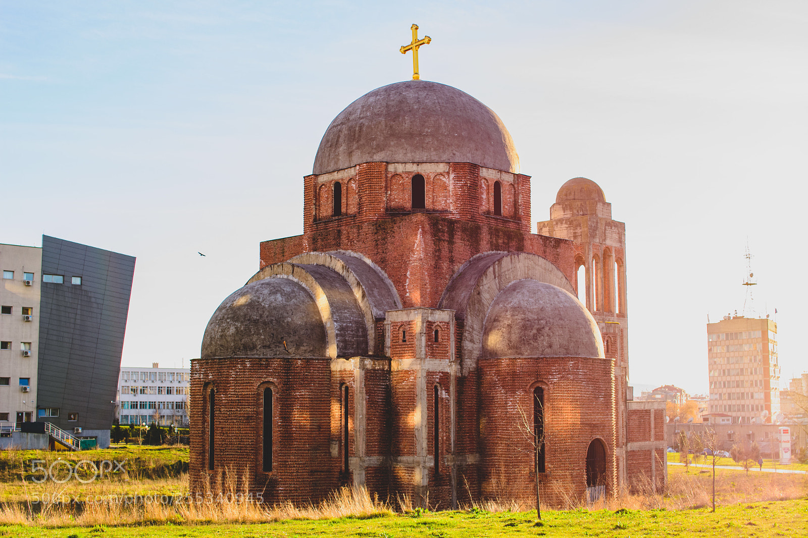 Nikon D7100 sample photo. Orthodox church in prishtina photography