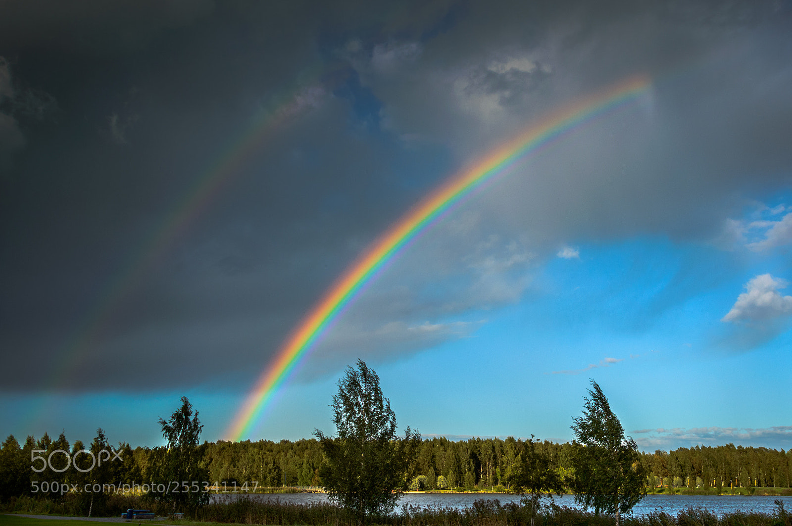 Nikon D3200 sample photo. Rainbow photography
