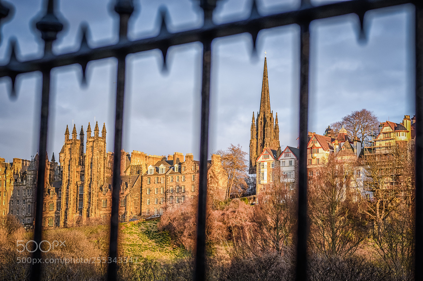 Nikon D5500 sample photo. Edinburgh - old town photography