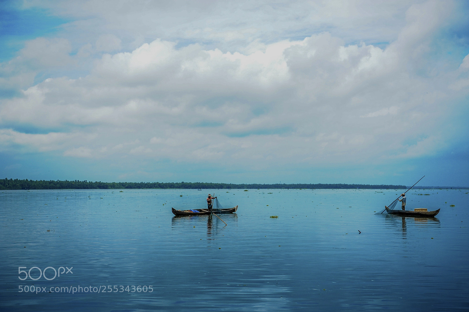 Nikon D700 sample photo. Vembanadu lake photography
