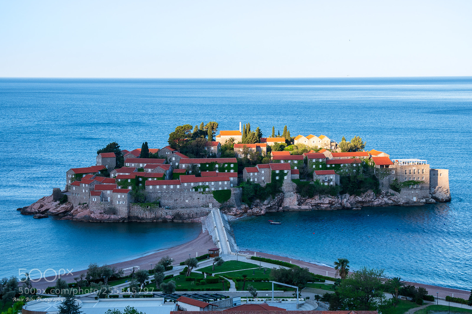 Nikon D850 sample photo. Sveti stefan photography