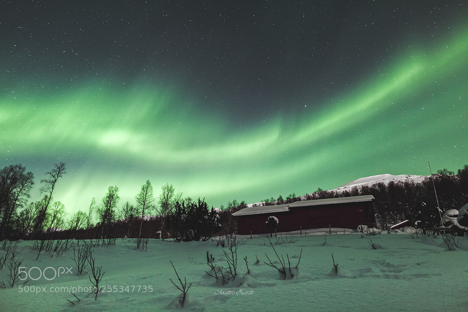 Canon EOS 5D Mark II sample photo. Aurora borealis photography