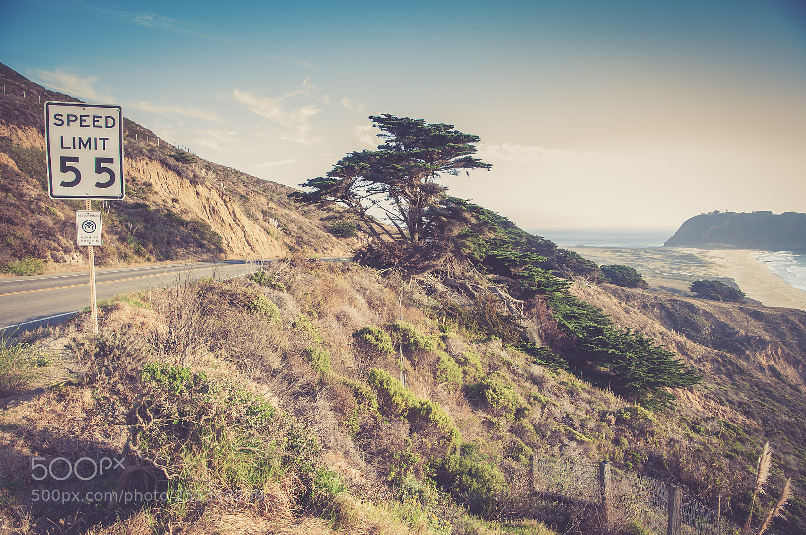 Nikon D90 sample photo. Highway number one photography