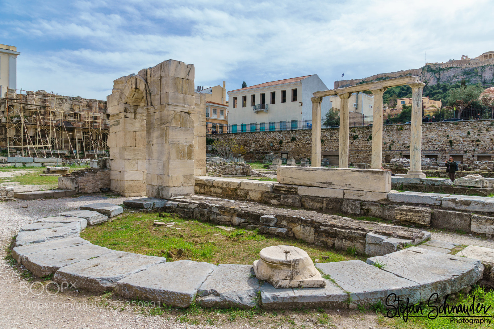 Sony ILCA-77M2 sample photo. Hadrian library @ athens photography