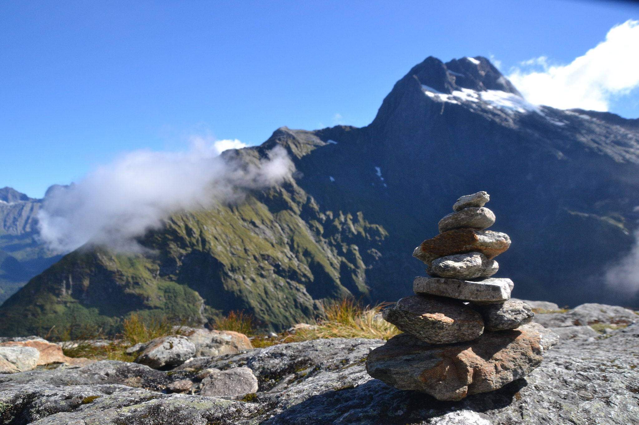 Nikon D3100 + Sigma 18-250mm F3.5-6.3 DC Macro OS HSM sample photo. Milford track in nz photography