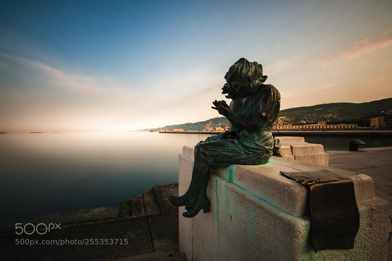 Canon EOS 40D sample photo. A sunrise in trieste photography