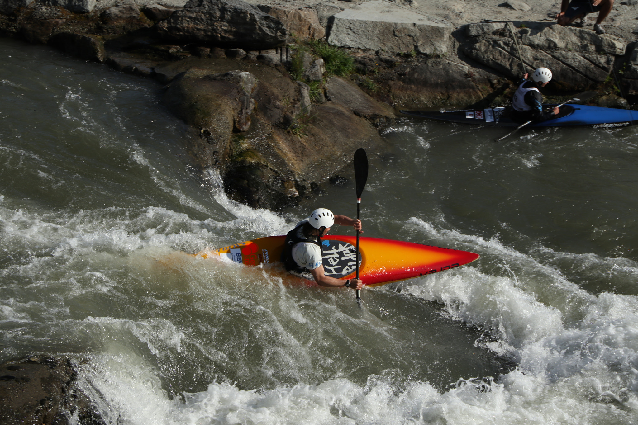 Canon EOS M5 sample photo. Canoe slalom championship photography