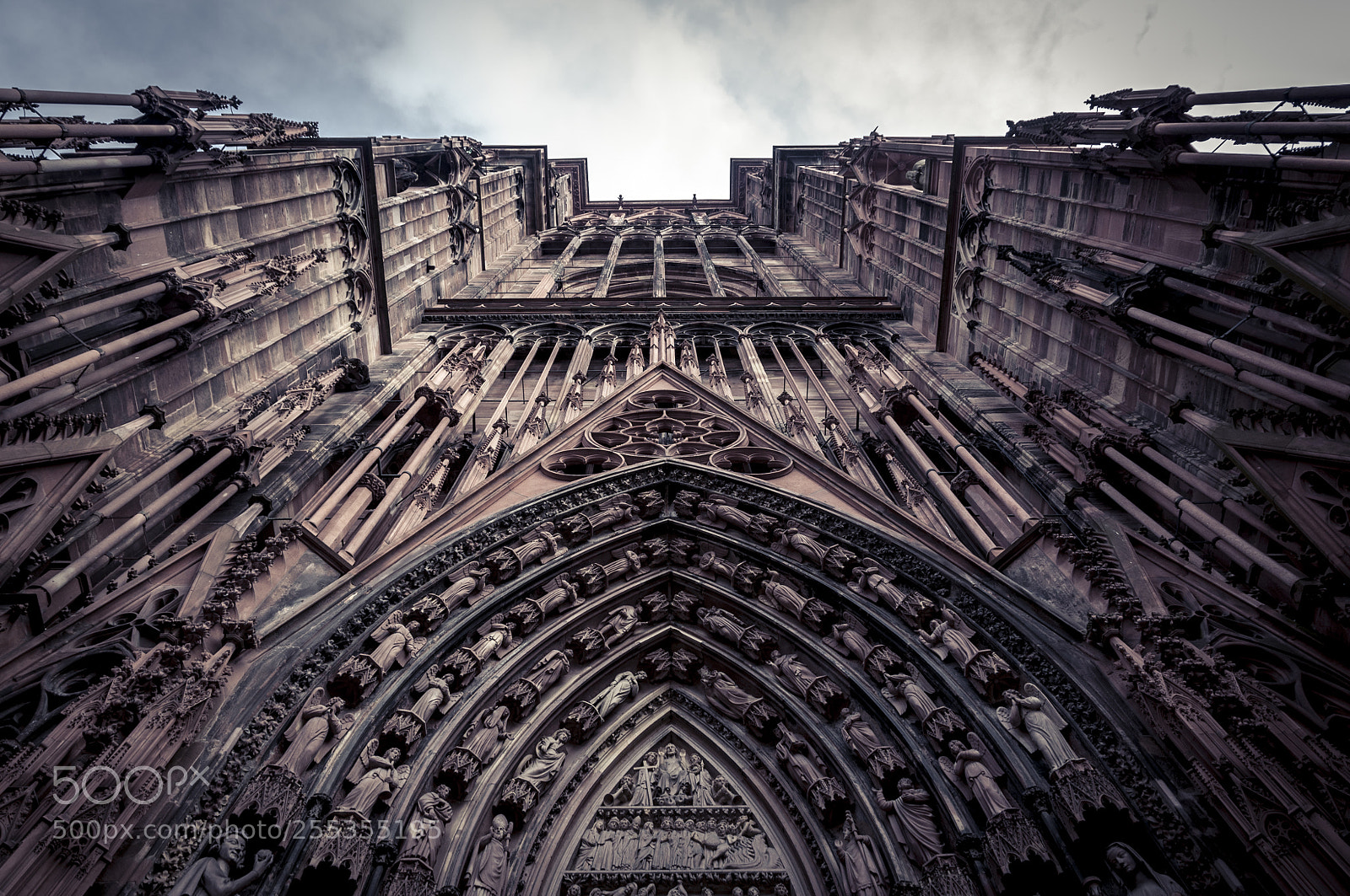 Nikon D90 sample photo. Strasbourg cathedral photography