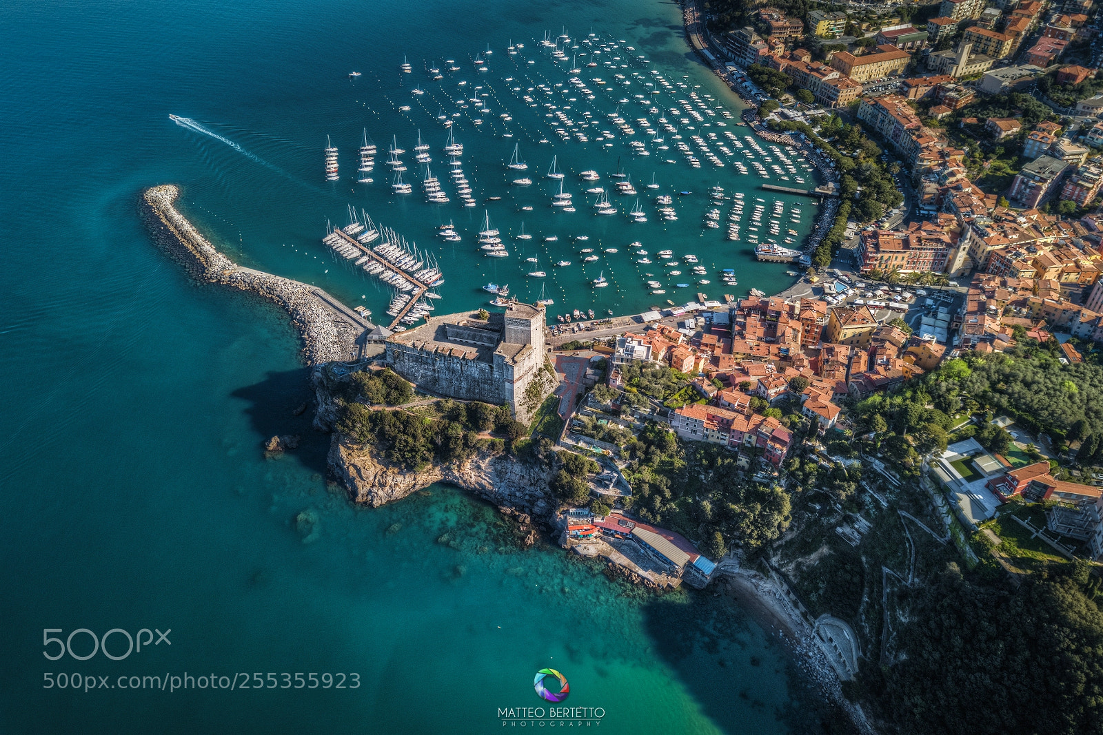 DJI FC220 sample photo. Lerici - la spezia photography