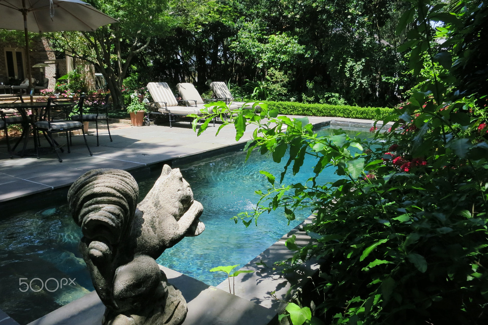 Canon PowerShot S100 sample photo. Pool photography