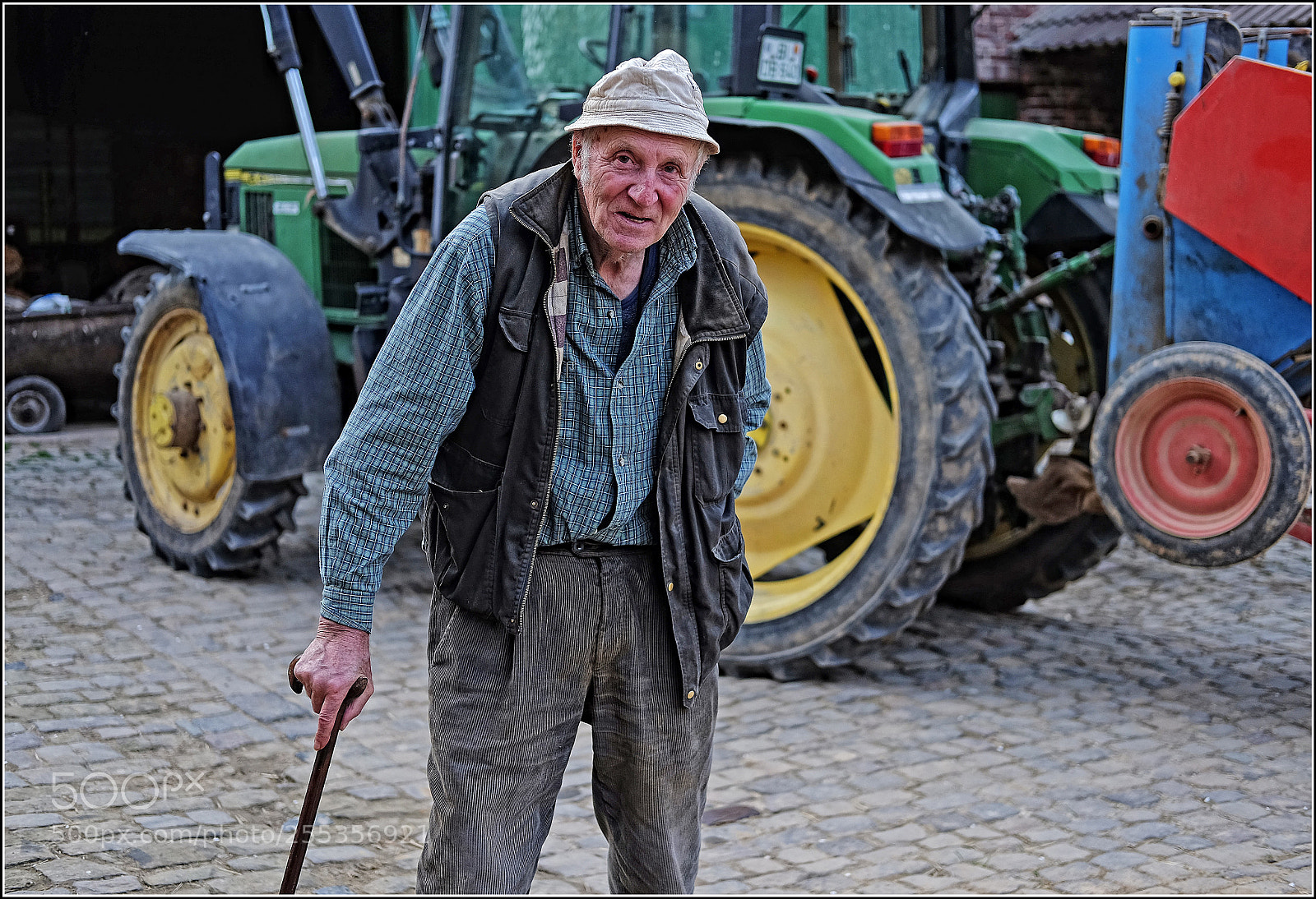 Fujifilm X-T1 sample photo. The old farmer  photography