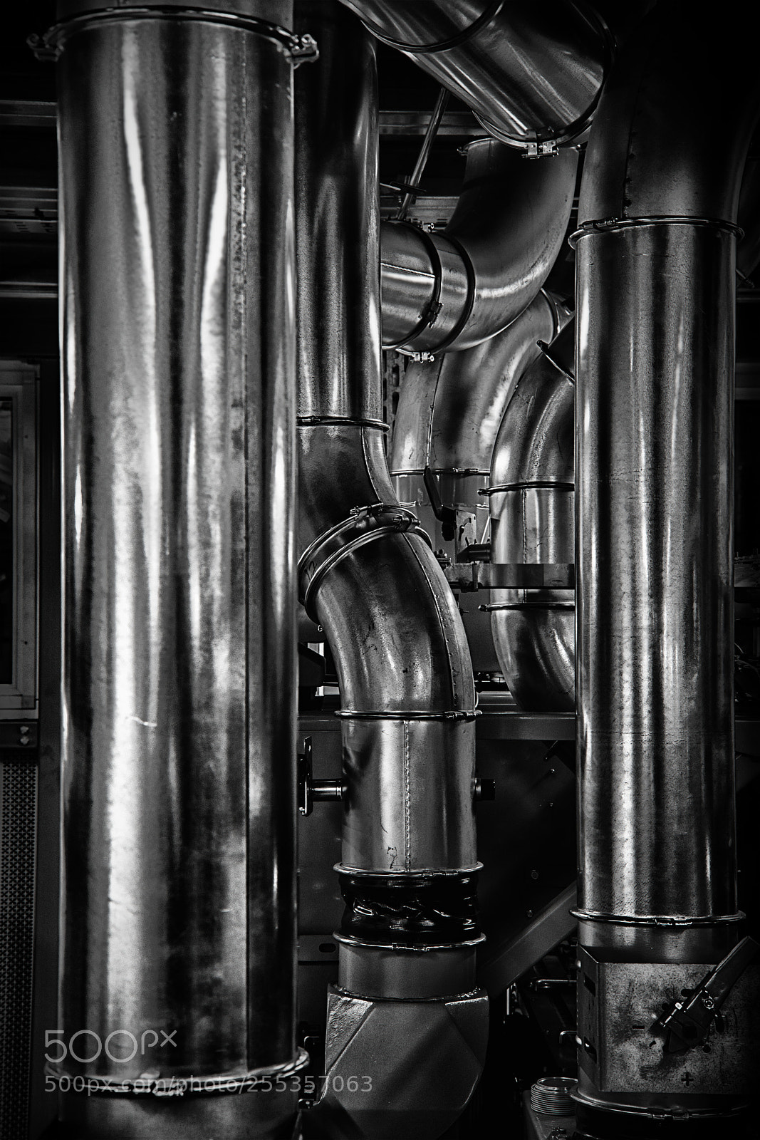Nikon D7100 sample photo. Pipes photography