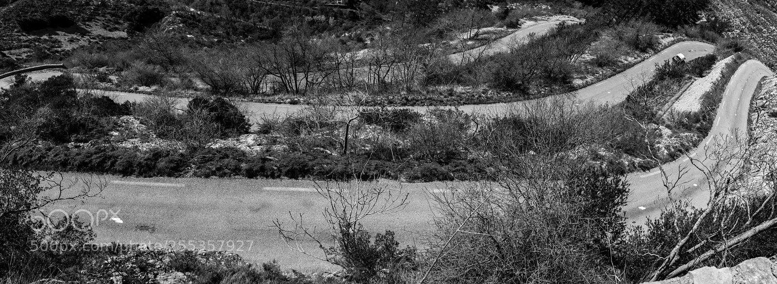 Canon EOS 70D sample photo. Mountain road photography