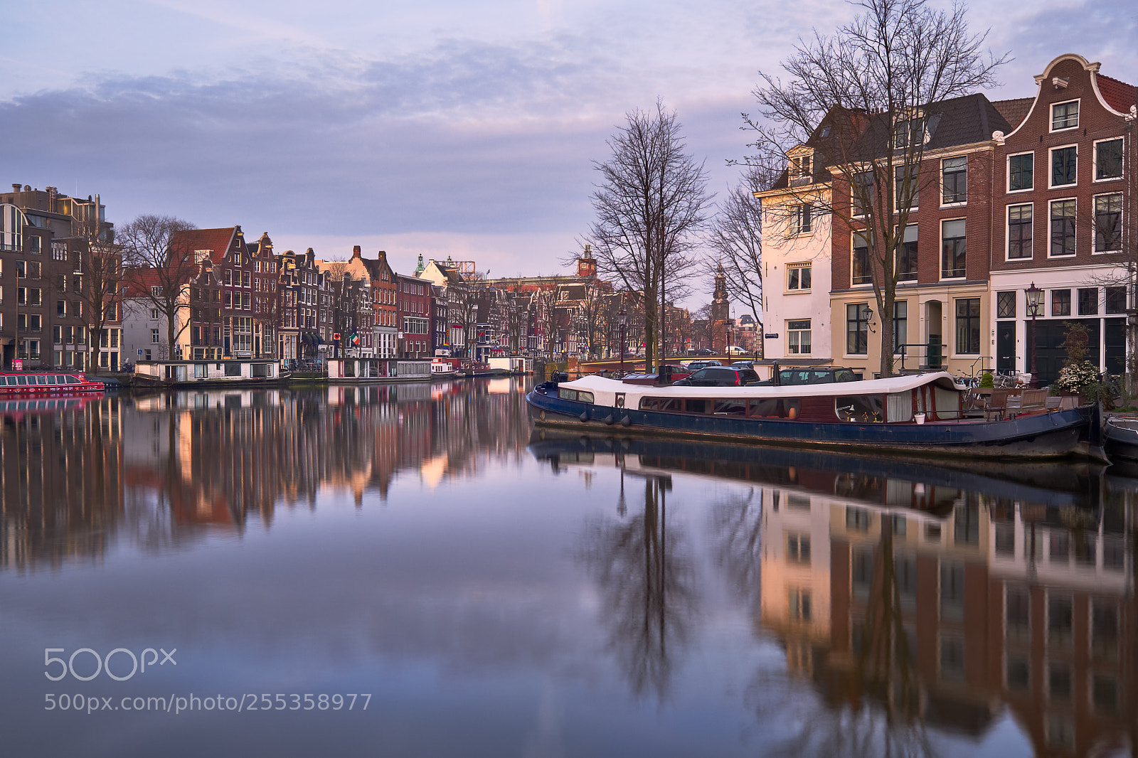 Fujifilm X-T2 sample photo. Zwanenburgwal at daybreak photography