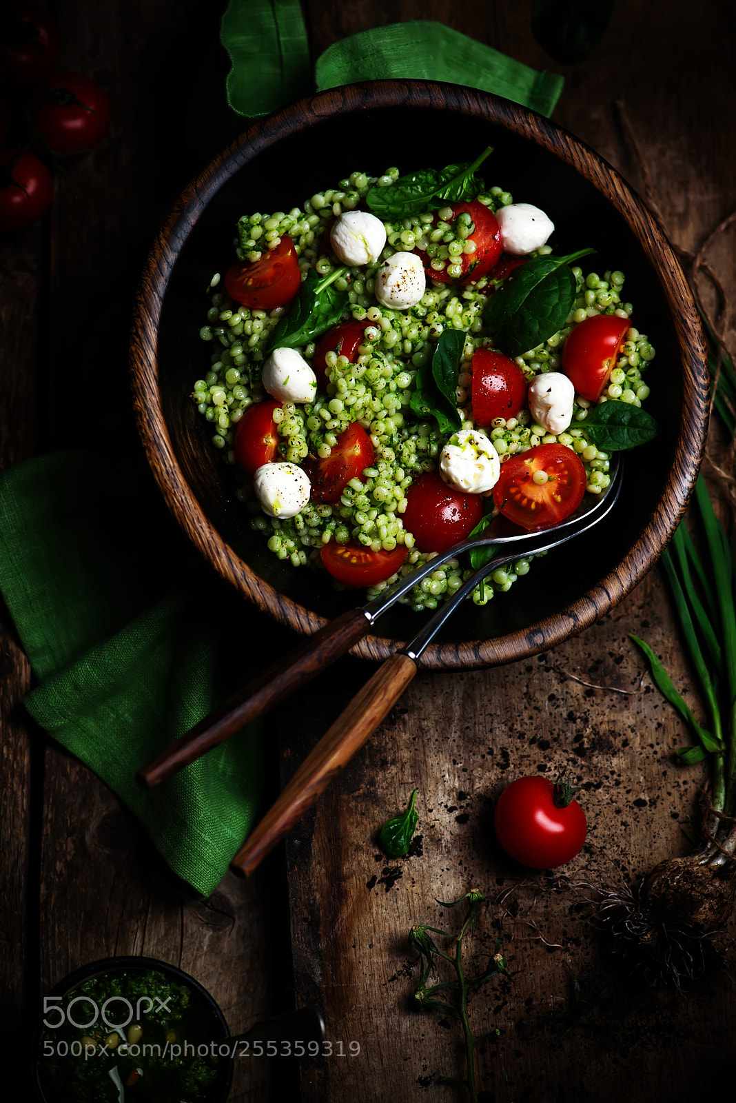 Nikon D610 sample photo. Israeli couscous salad with photography
