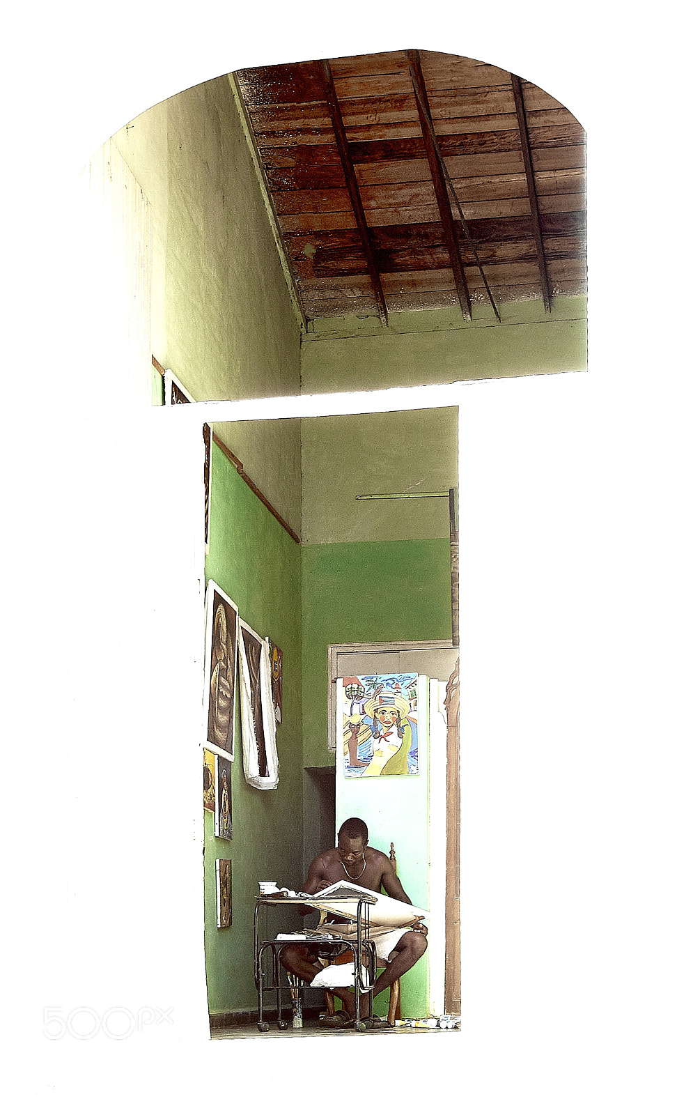 Nikon D2X sample photo. Pintor photography
