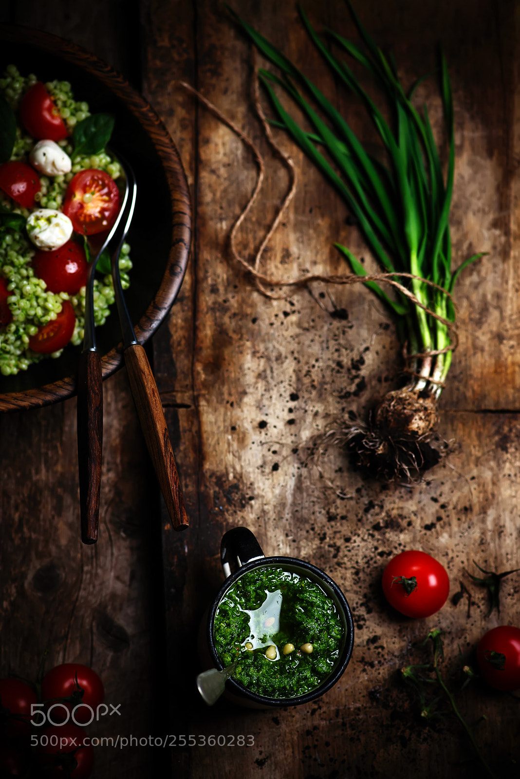 Nikon D610 sample photo. Israeli couscous salad with photography