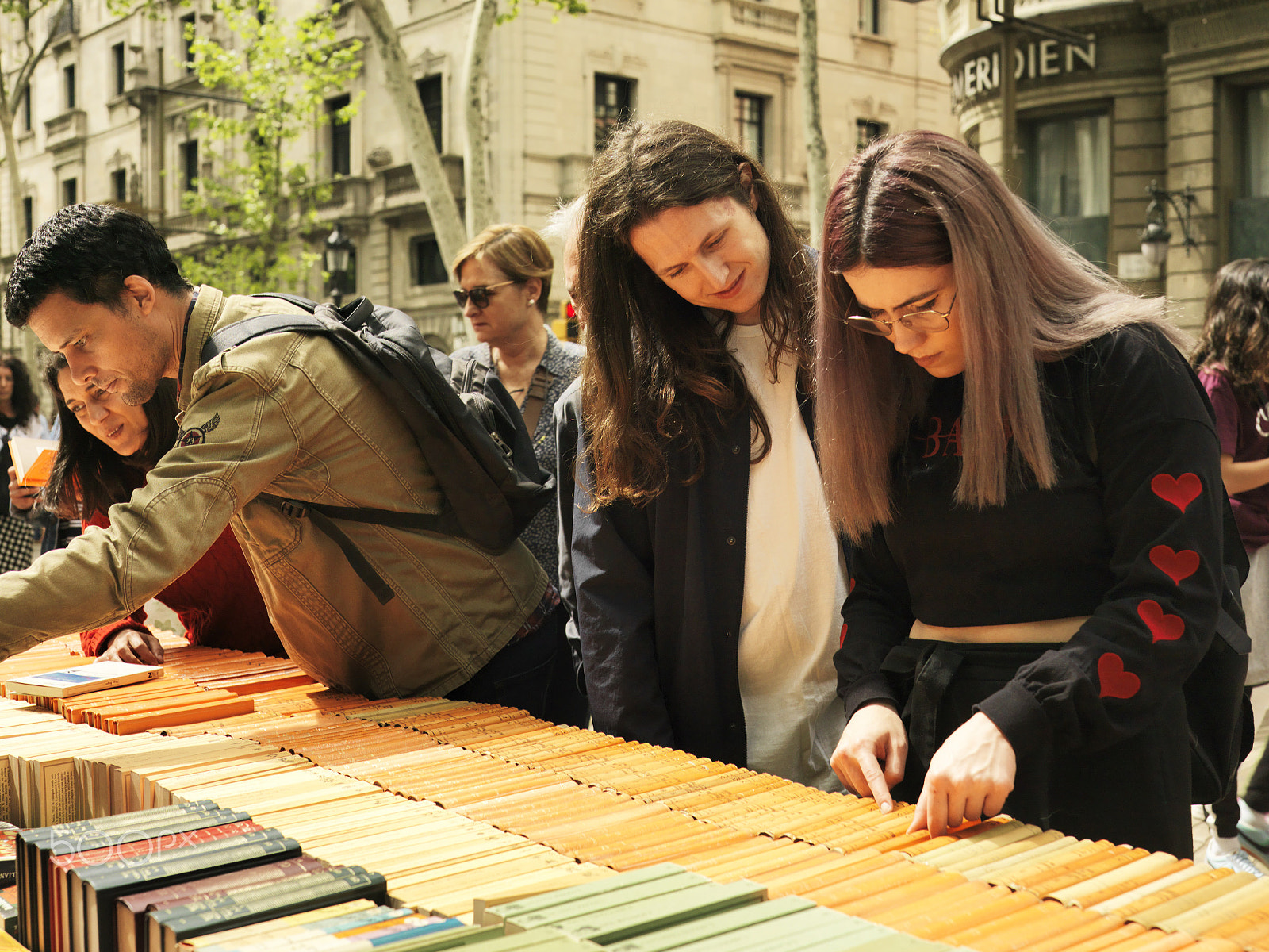 Hasselblad CF-39 sample photo. Sant jordi celebration photography