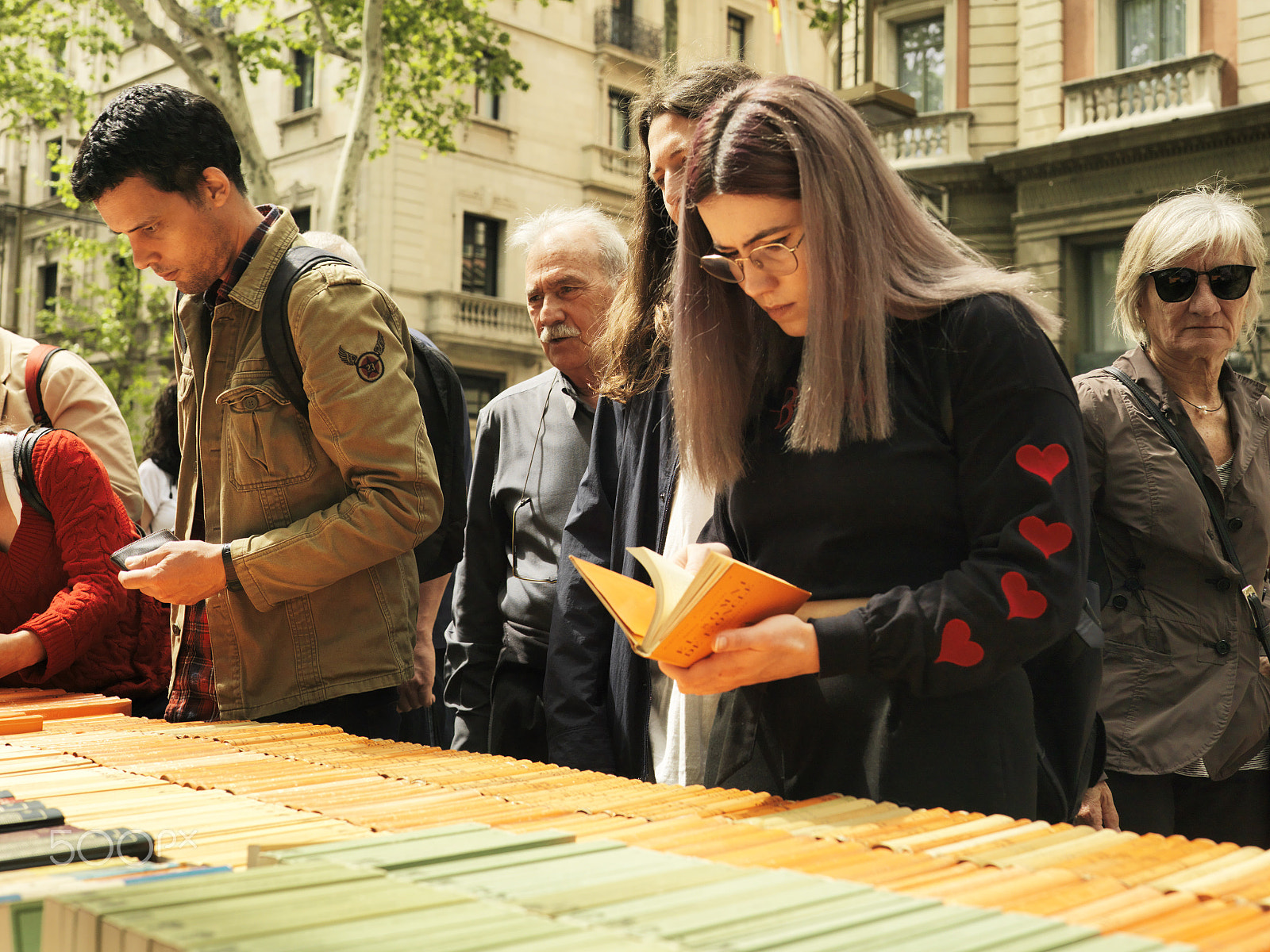 Hasselblad CF-39 sample photo. Sant jordi celebration photography