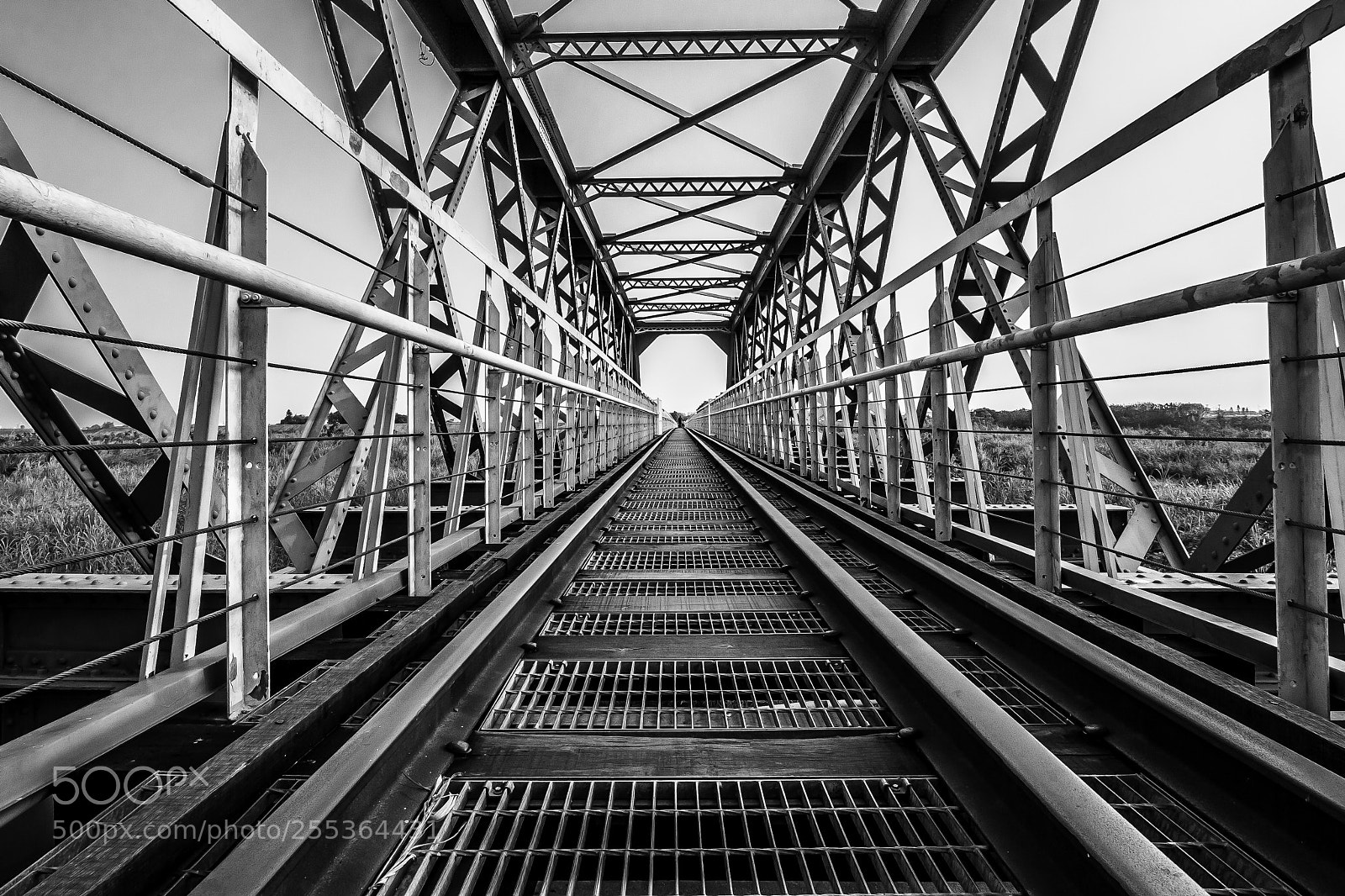 Canon EOS 60D sample photo. Old rail bridge photography