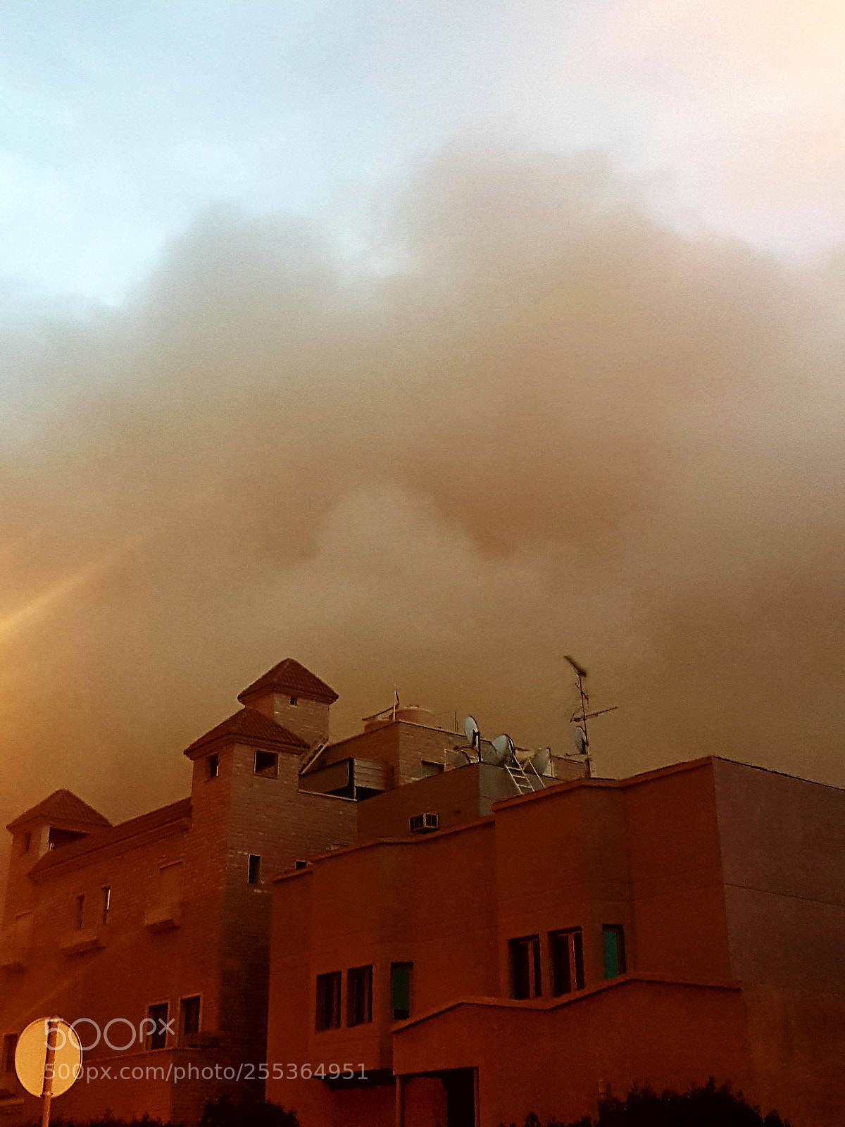 Samsung Galaxy S7 sample photo. Dust storm photography