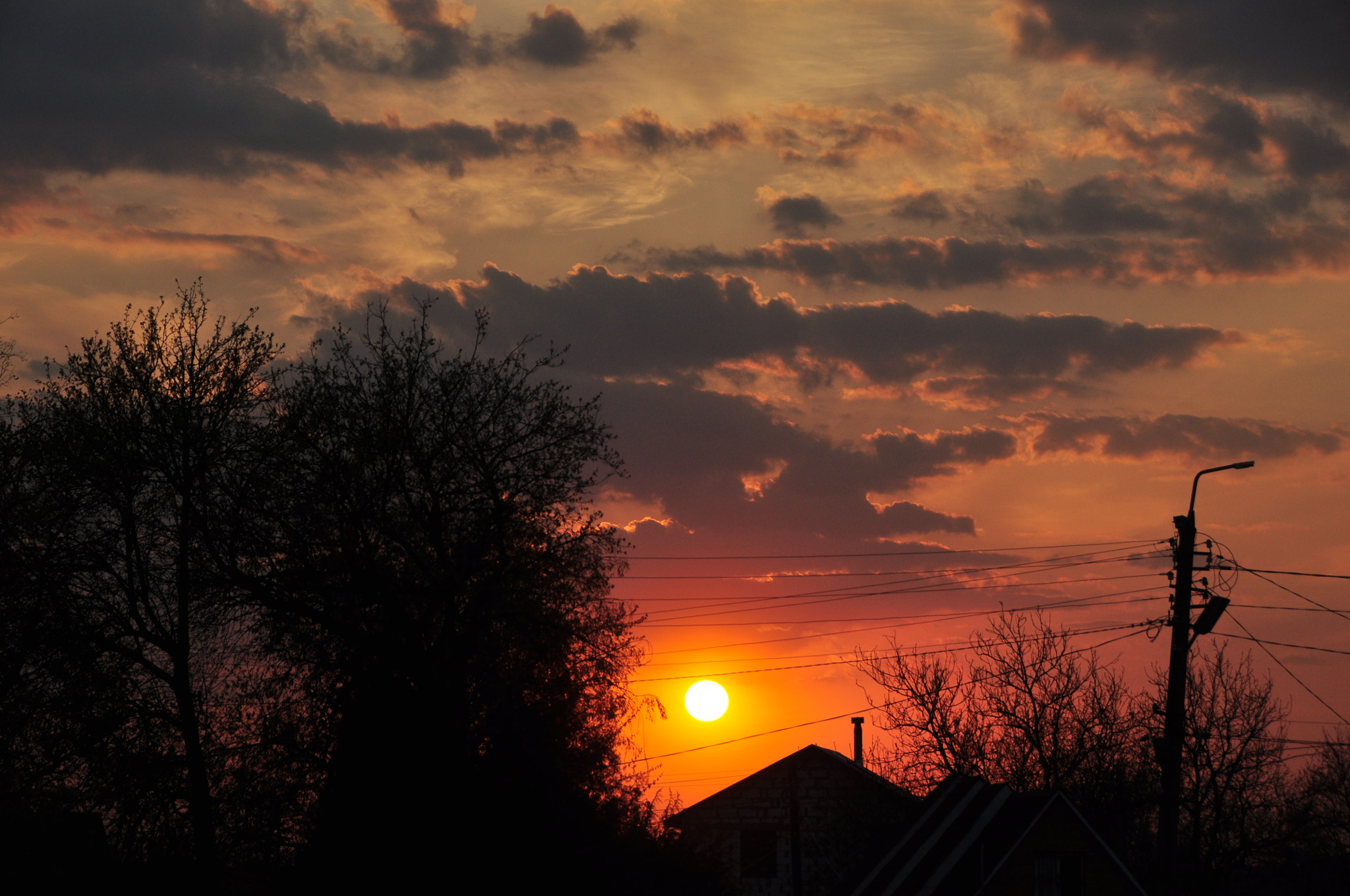 Nikon D5000 sample photo. Lovely sunset photography