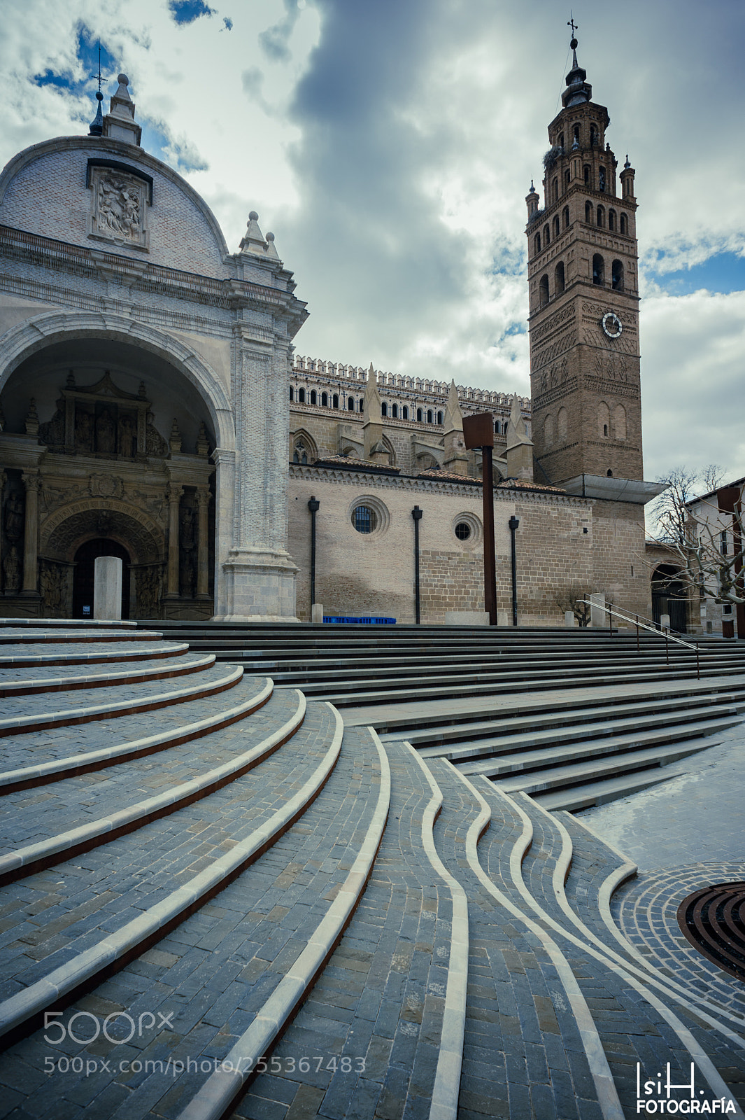 Nikon D700 sample photo. Tarazona. catedral photography