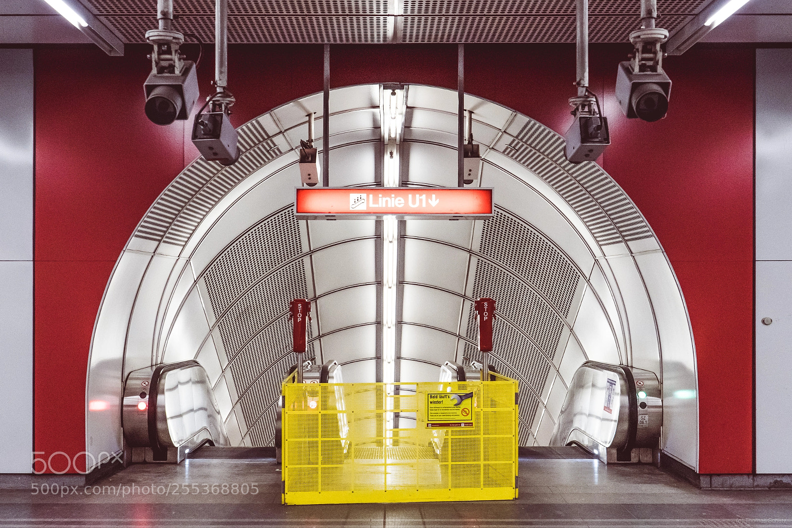 Sony a7 III sample photo. Vienna metro station photography