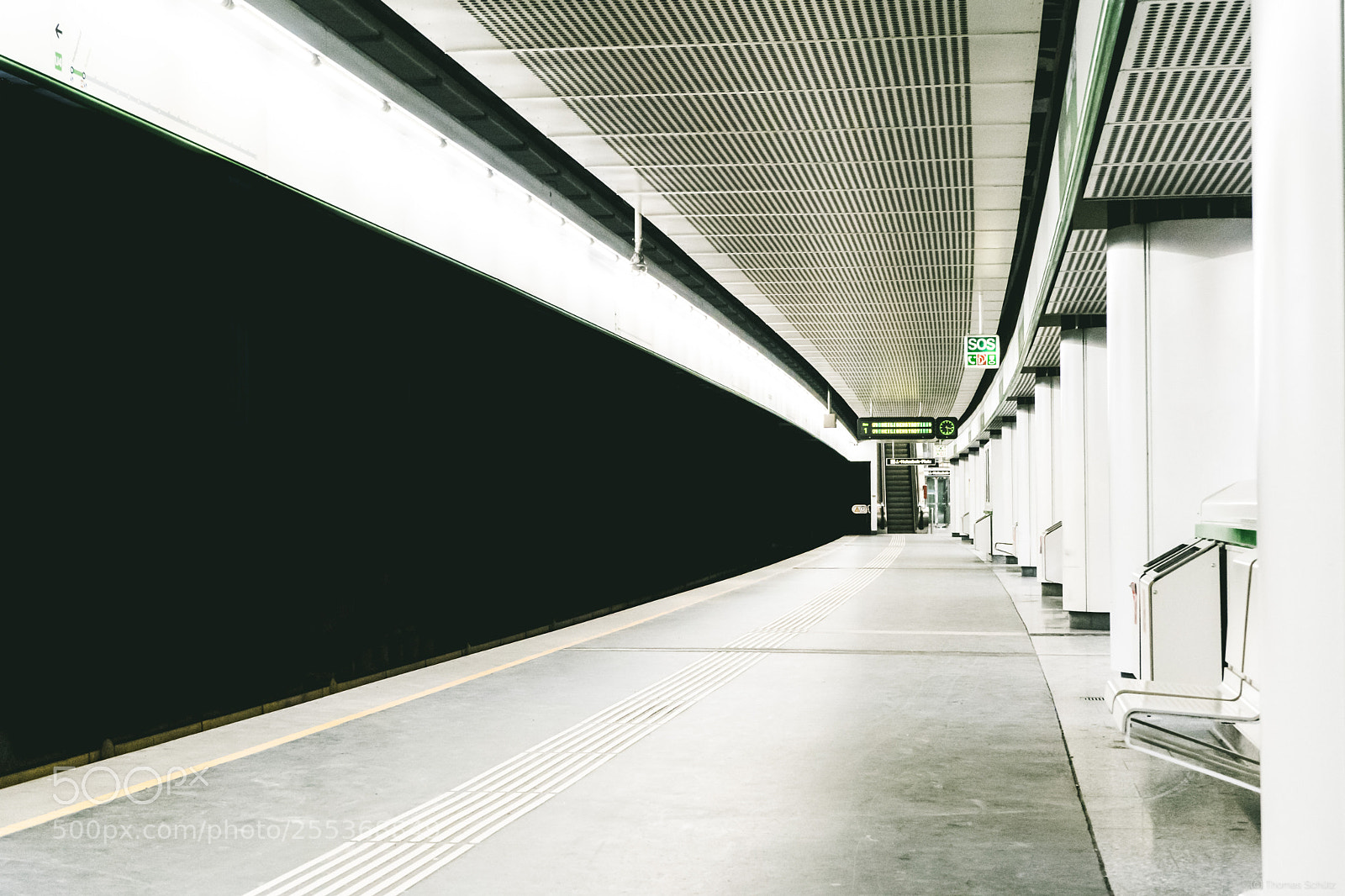 Sony a7 III sample photo. Vienna metro station photography