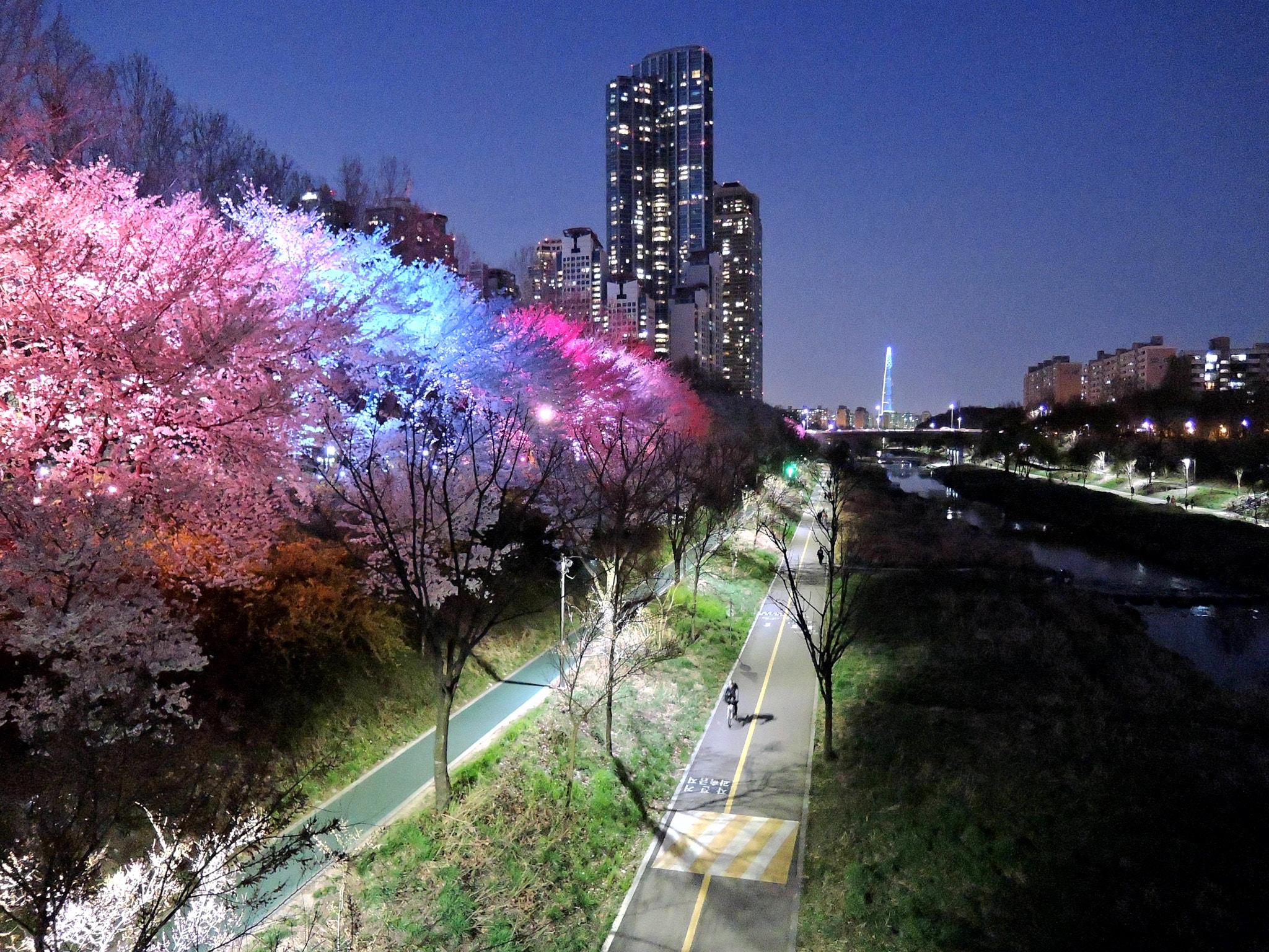 Nikon Coolpix P340 sample photo. A spring night photography
