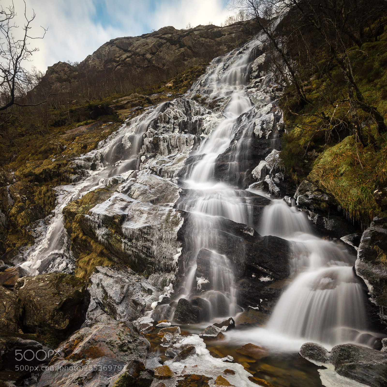 Nikon D800 sample photo. Steall falls photography