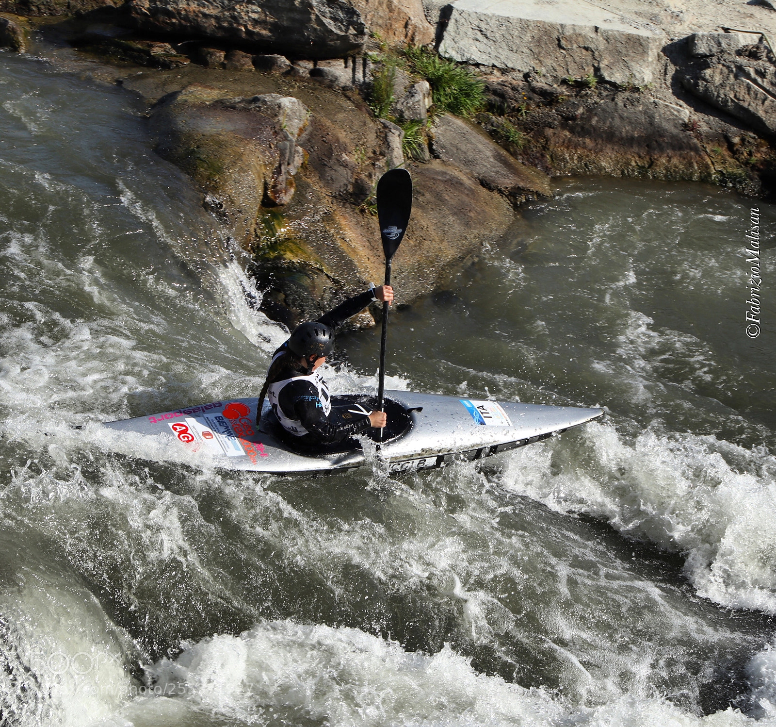 Canon EOS M5 sample photo. White water canoe slalom photography