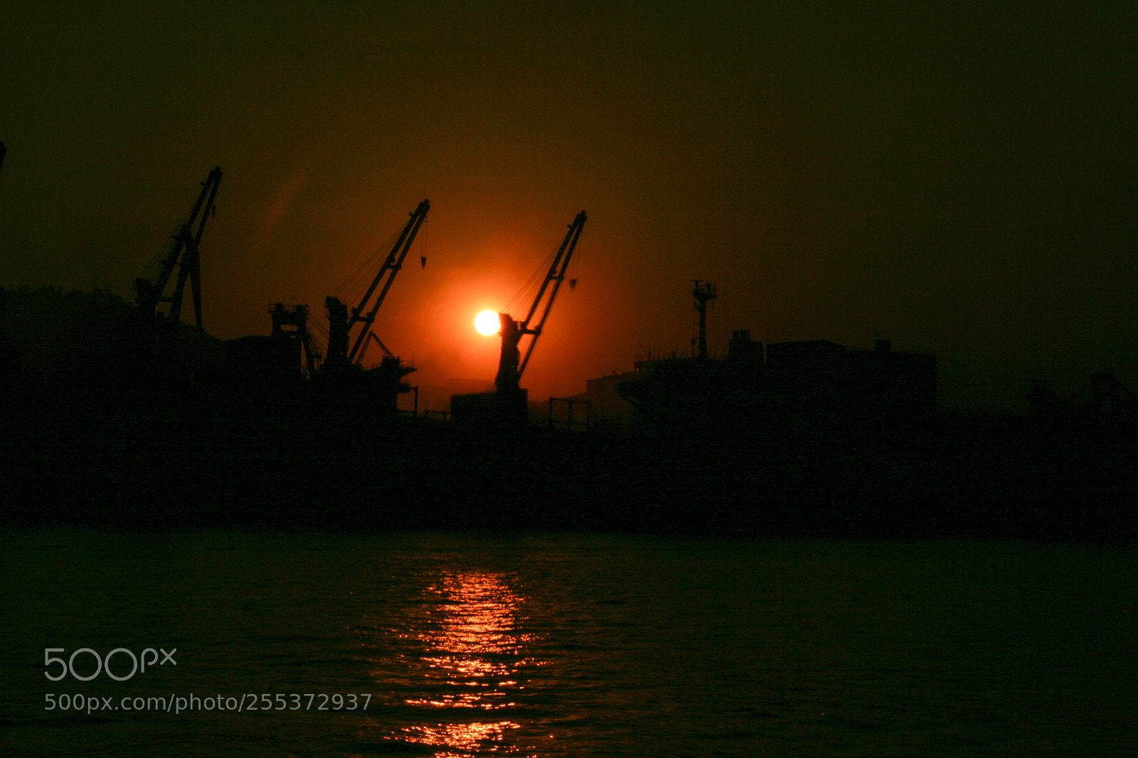 Canon EOS 400D (EOS Digital Rebel XTi / EOS Kiss Digital X) sample photo. Porto de santos ao photography