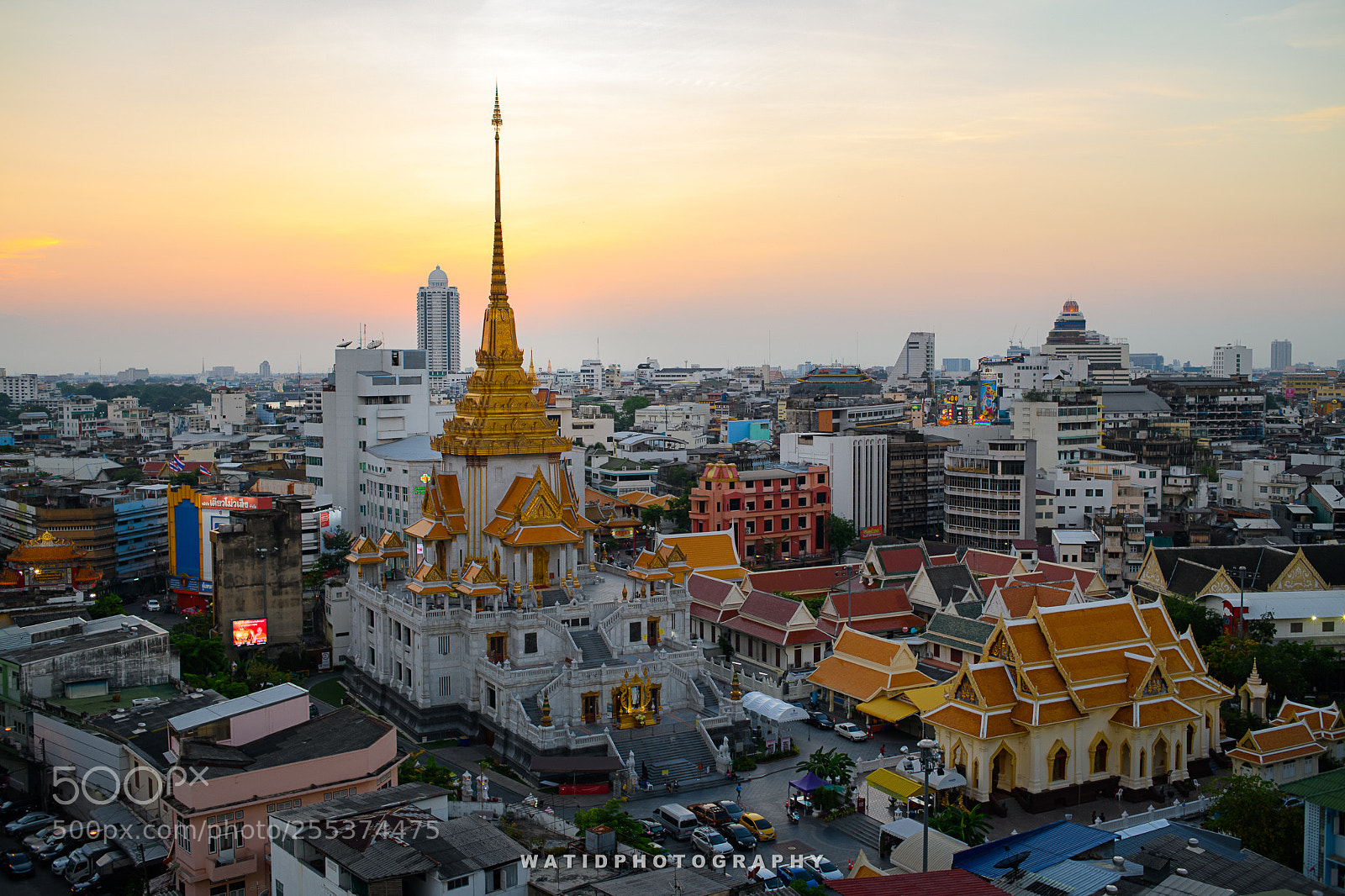 Nikon D850 sample photo. Temple in city photography