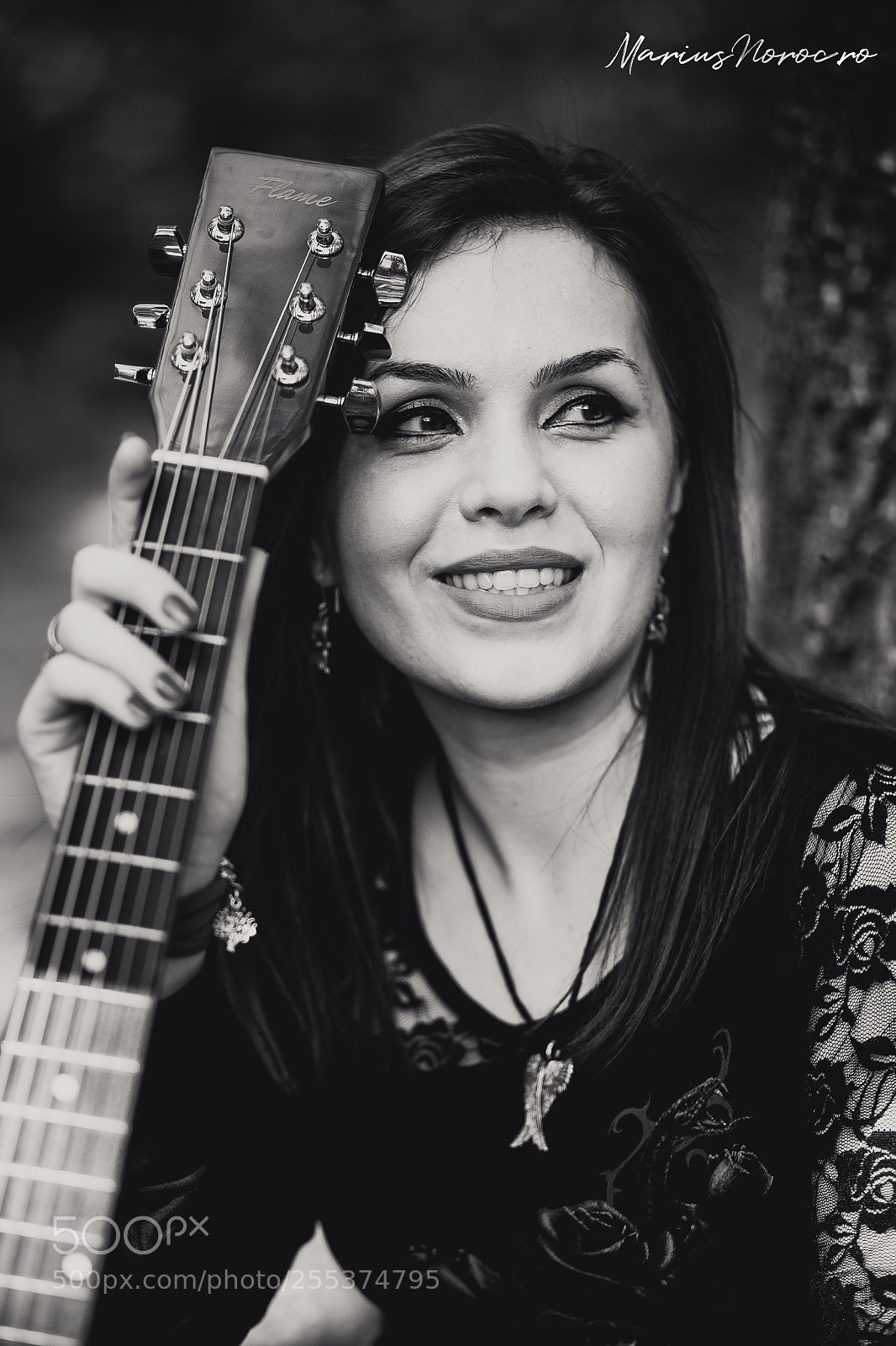 Canon EOS 6D sample photo. Girl with guitar photography