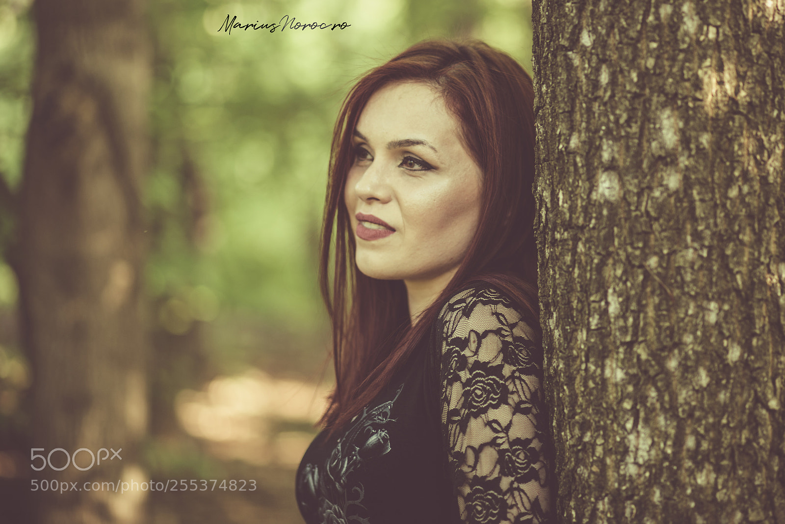 Canon EOS 6D sample photo. Girl in the woods photography