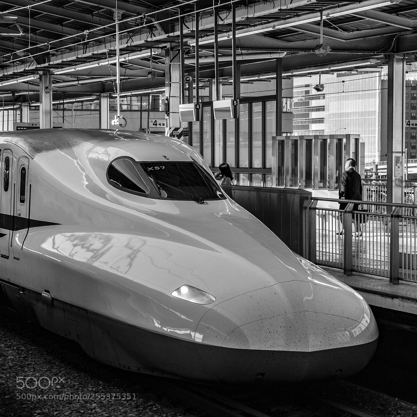 Canon EOS 6D sample photo. Shinkansen photography