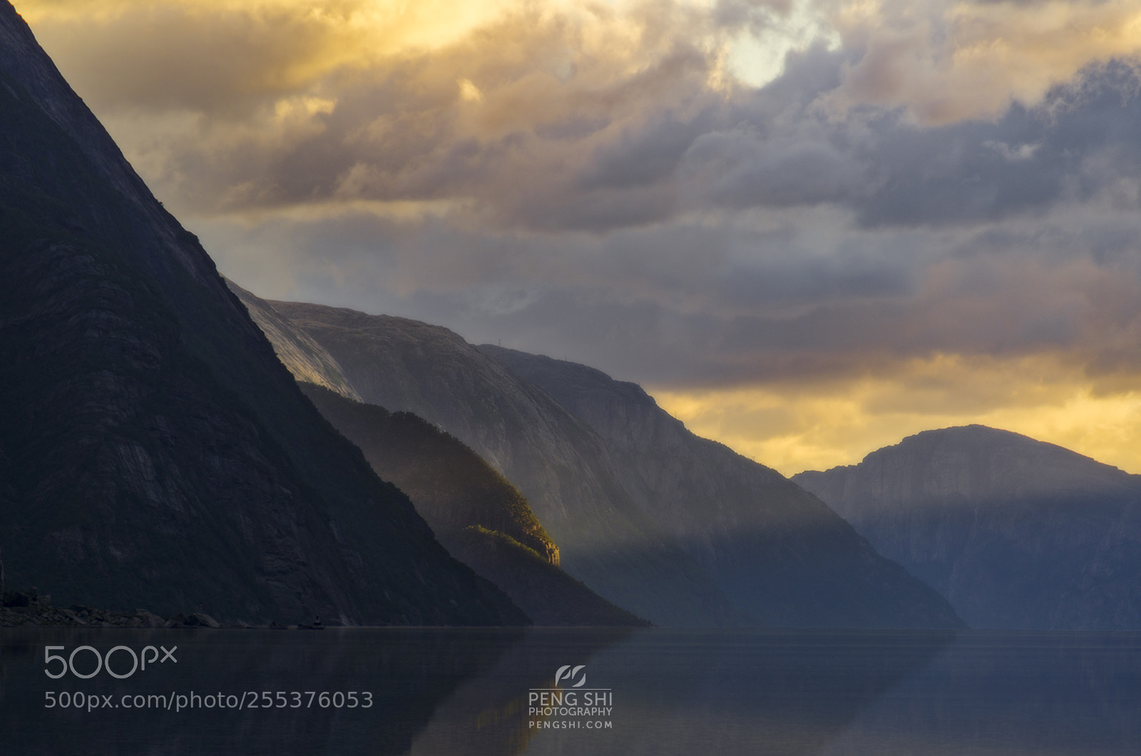 Nikon D7000 sample photo. Fjord sunset photography