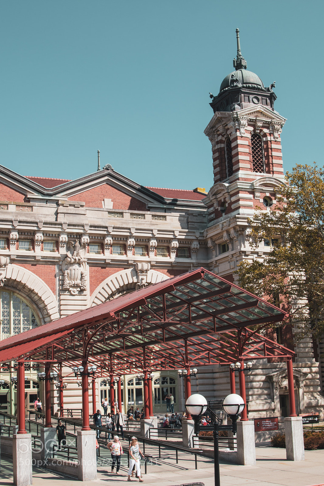 Nikon D5500 sample photo. Ellis island photography