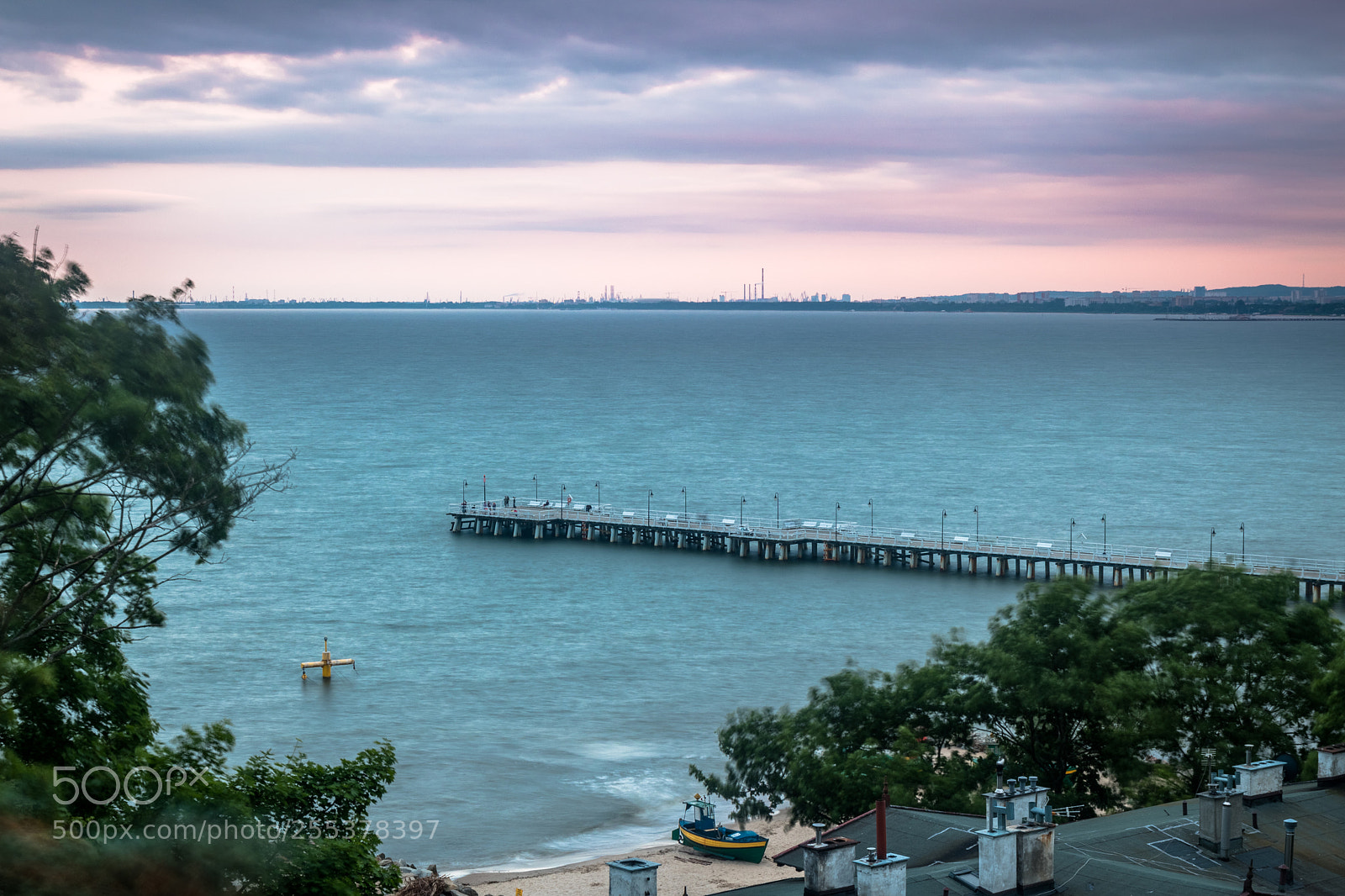 Canon EOS 760D (EOS Rebel T6s / EOS 8000D) sample photo. Molo w orowie widziane photography