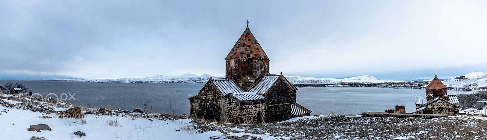 Canon EOS 80D sample photo. Panorama of sevanavank monastery photography