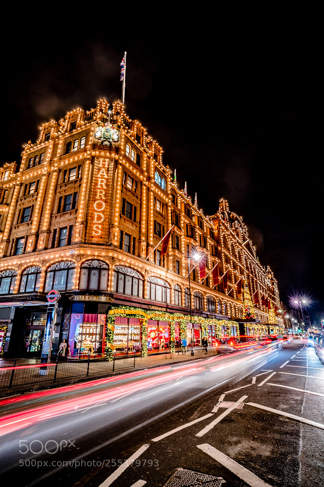 Sony a7R II sample photo. Christmas lights in london photography