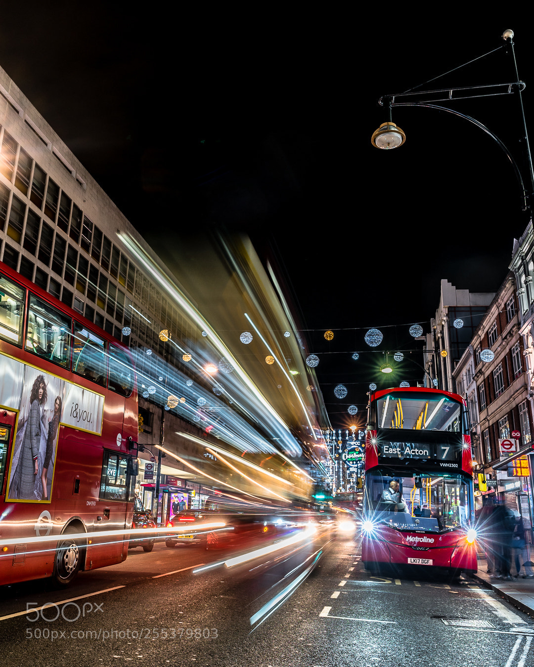 Sony a7R II sample photo. Christmas lights in london photography