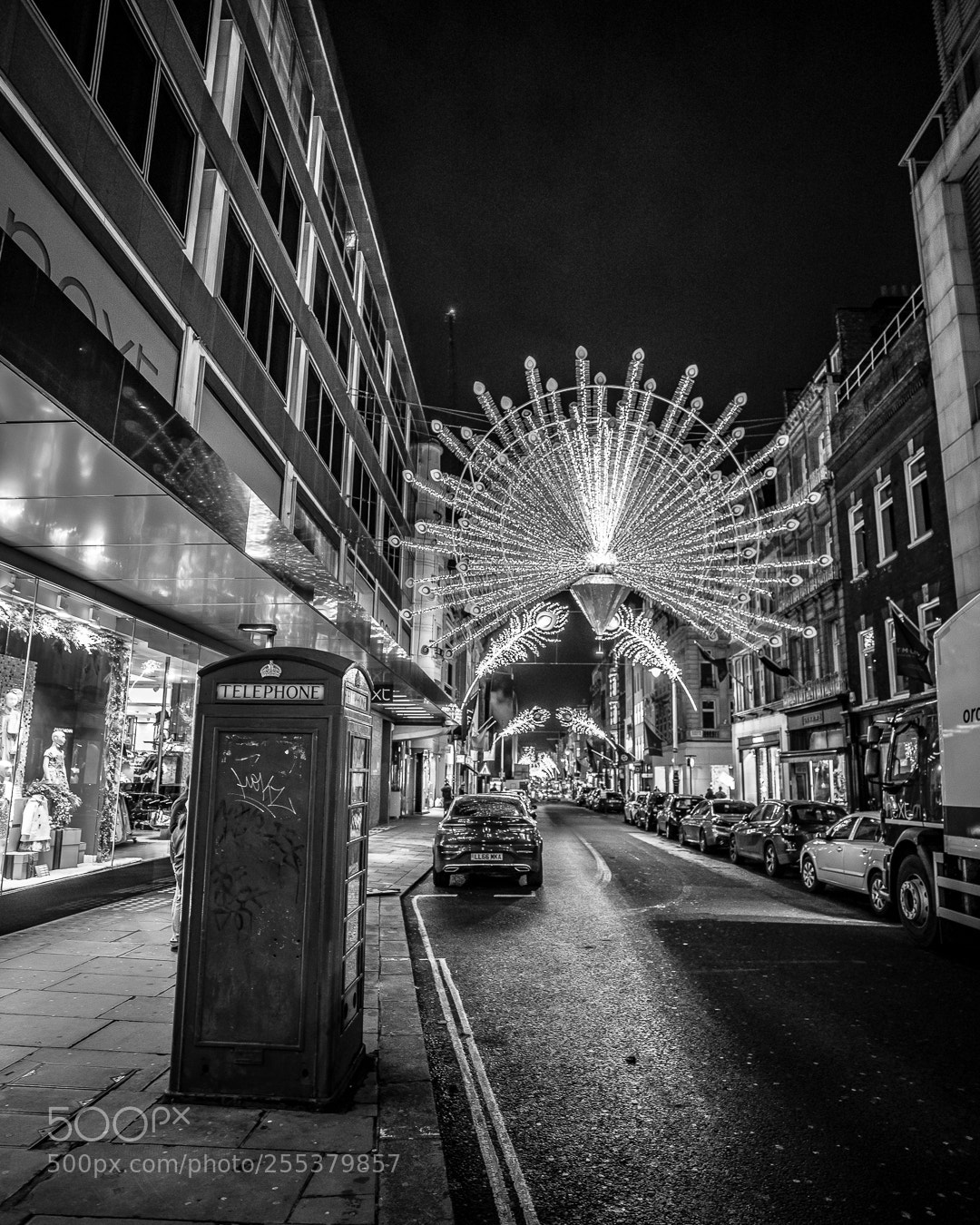 Sony a7R sample photo. Christmas lights in london photography