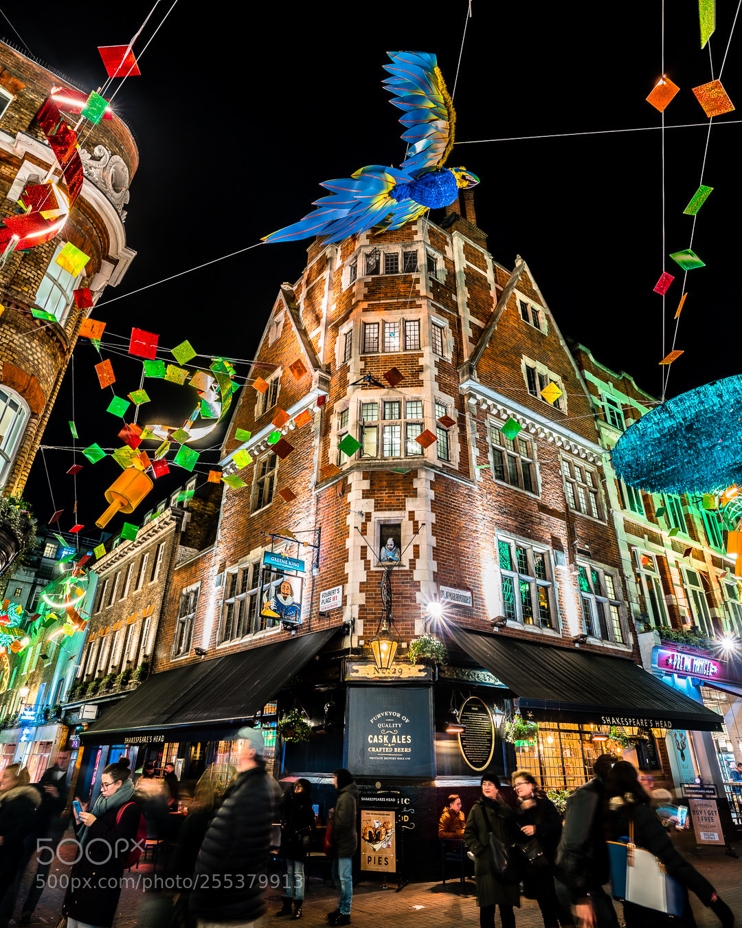 Sony a7R II sample photo. Christmas lights in london photography
