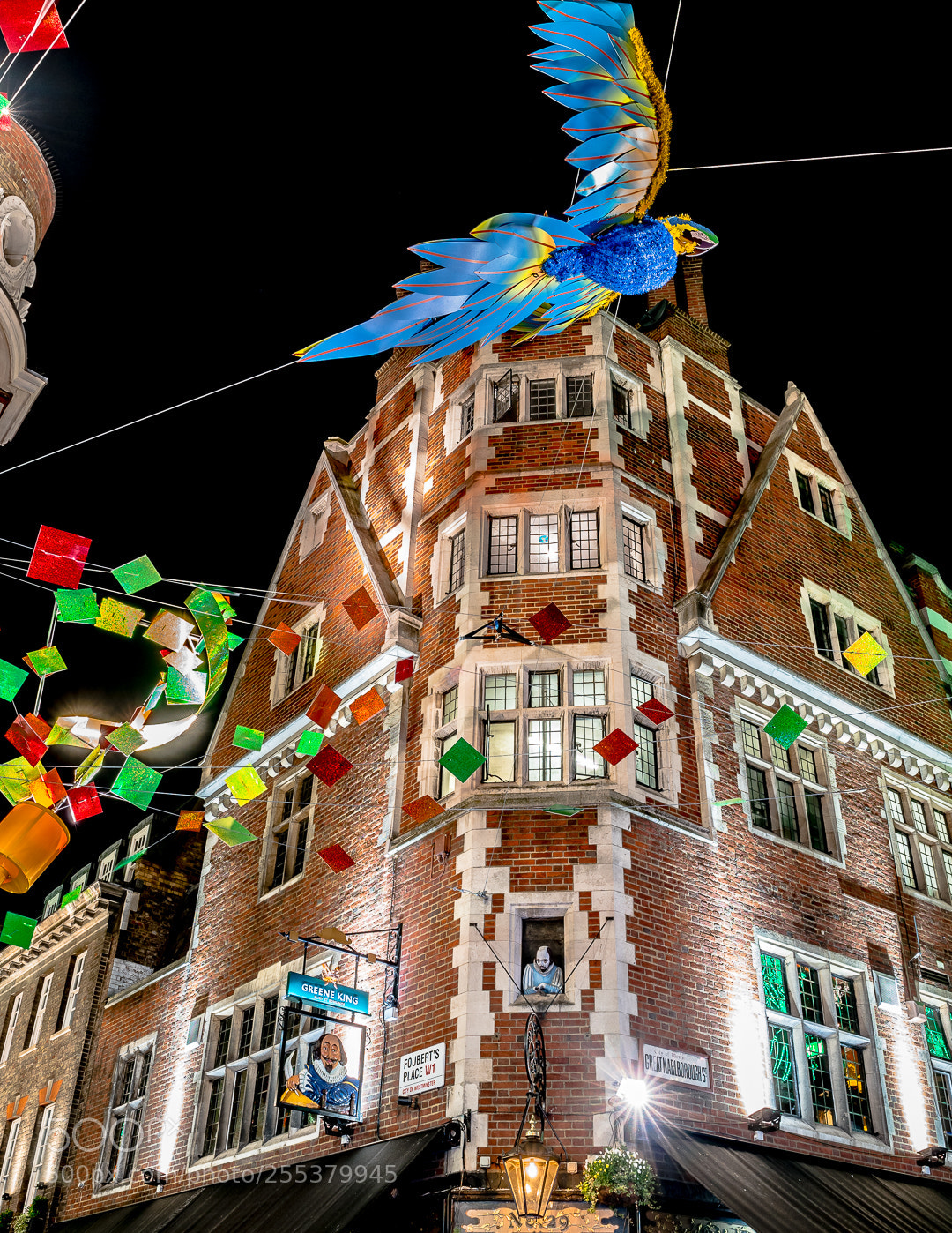 Sony a7R II sample photo. Christmas lights in london photography