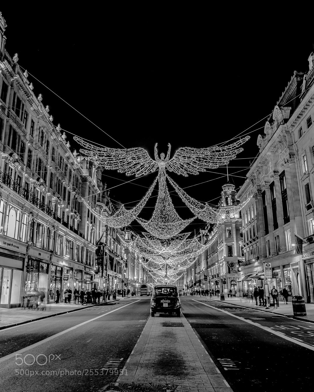 Sony a7R II sample photo. Christmas lights in london photography