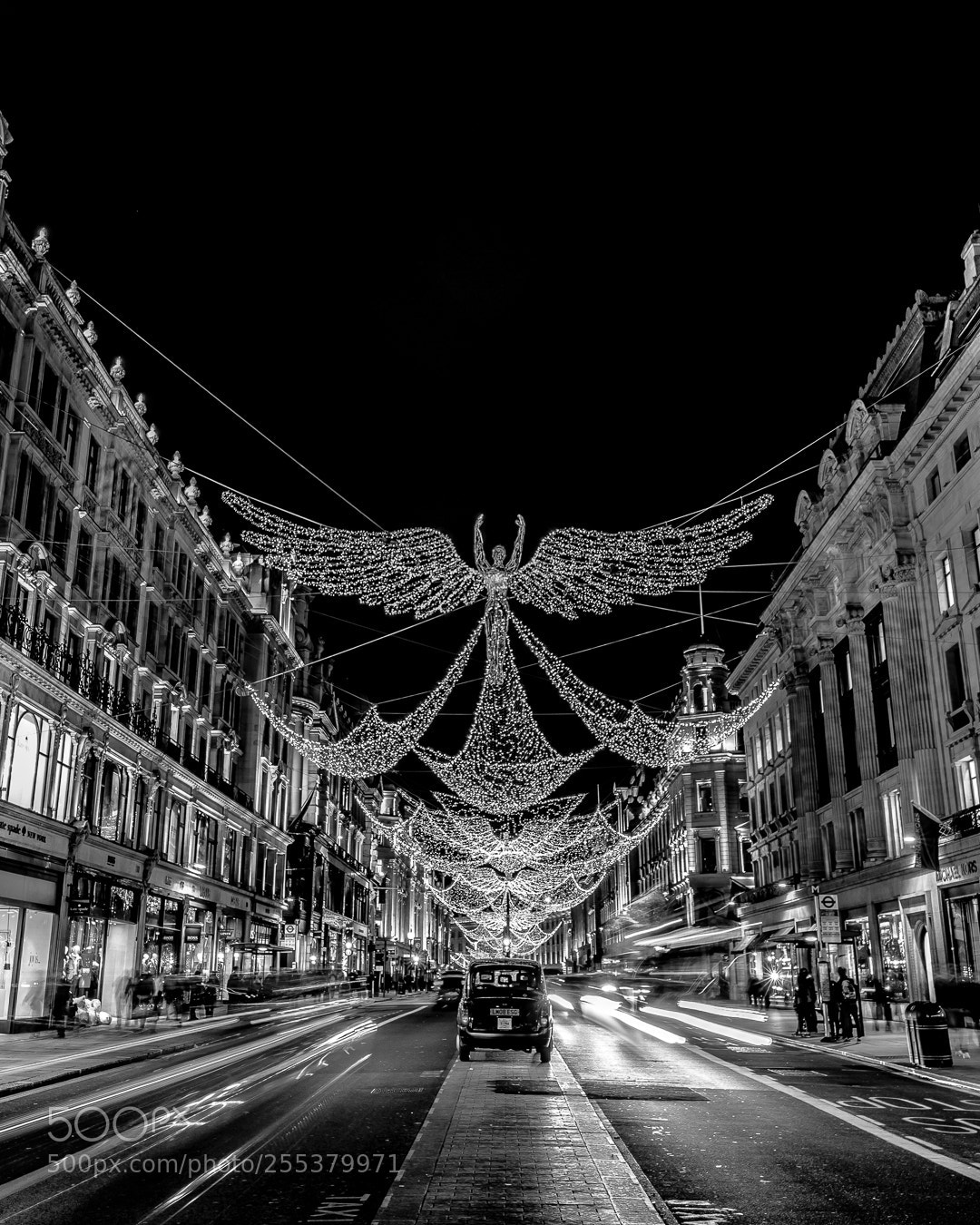 Sony a7R II sample photo. Christmas lights in london photography