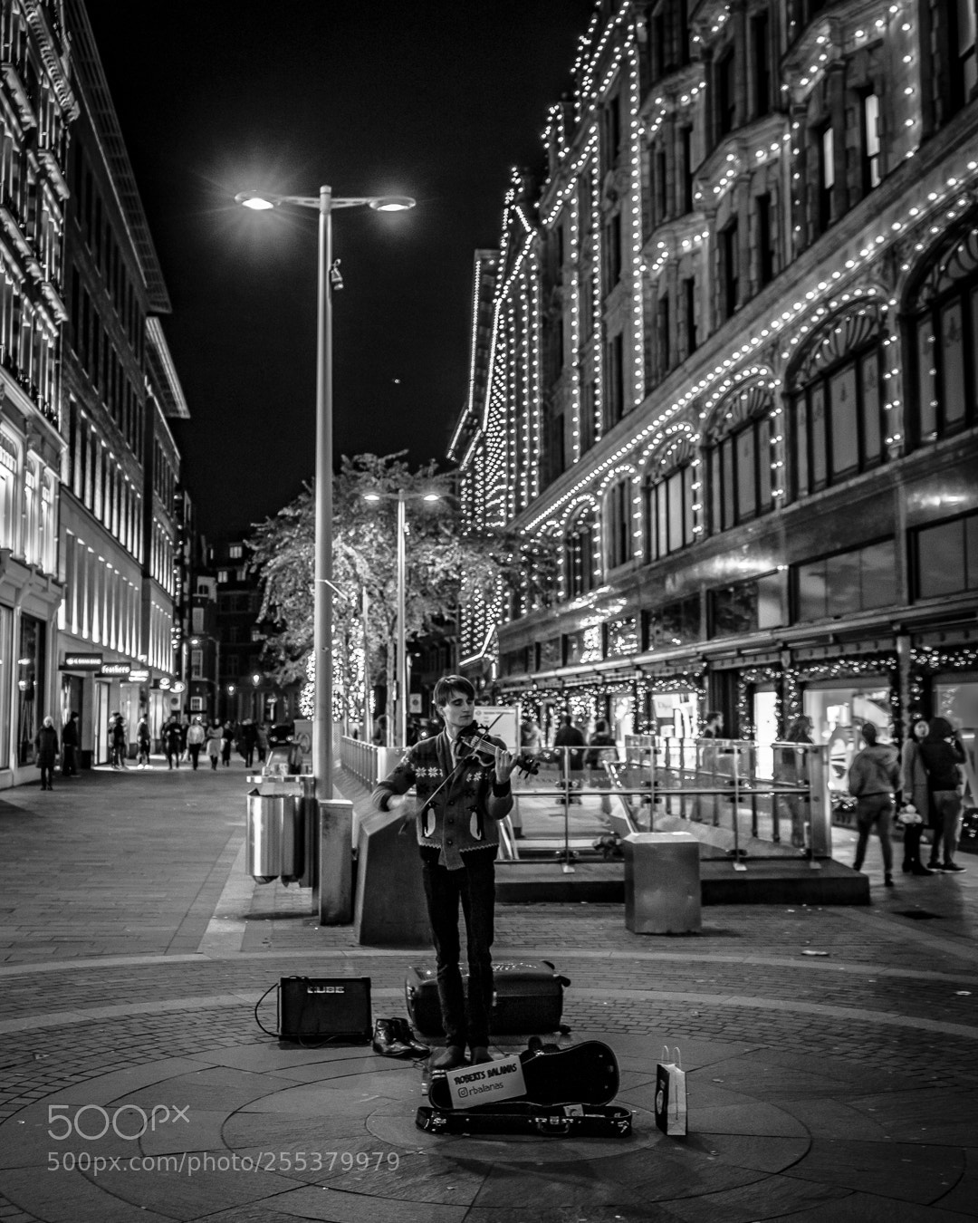 Sony a7R II sample photo. Christmas lights in london photography