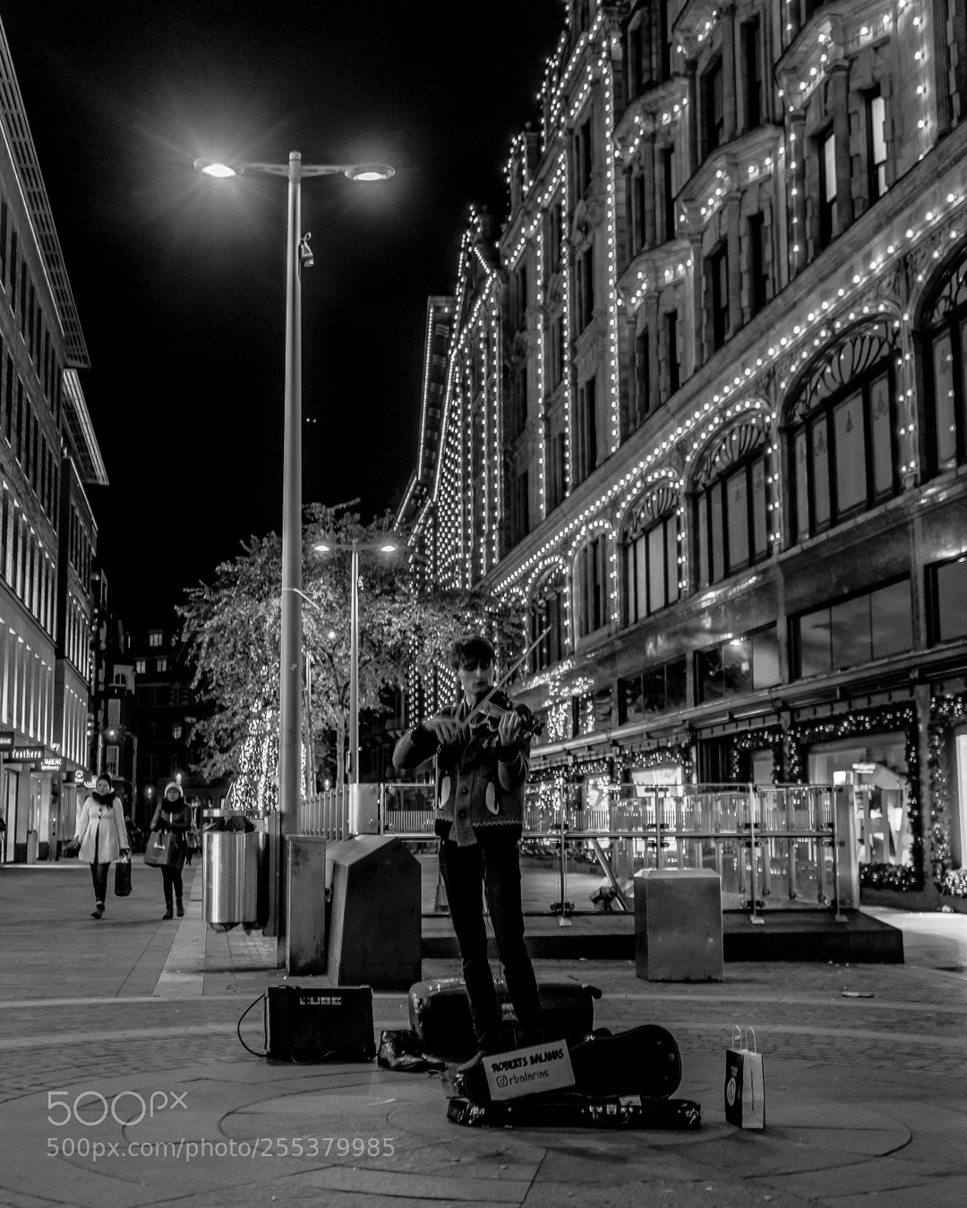 Sony a7R II sample photo. Christmas lights in london photography